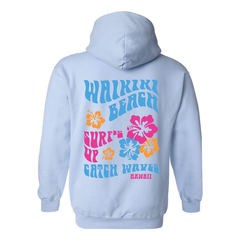 Waikiki Beach Coconut Girl Hoodie Coconut Girl Clothes Siesta - Etsy