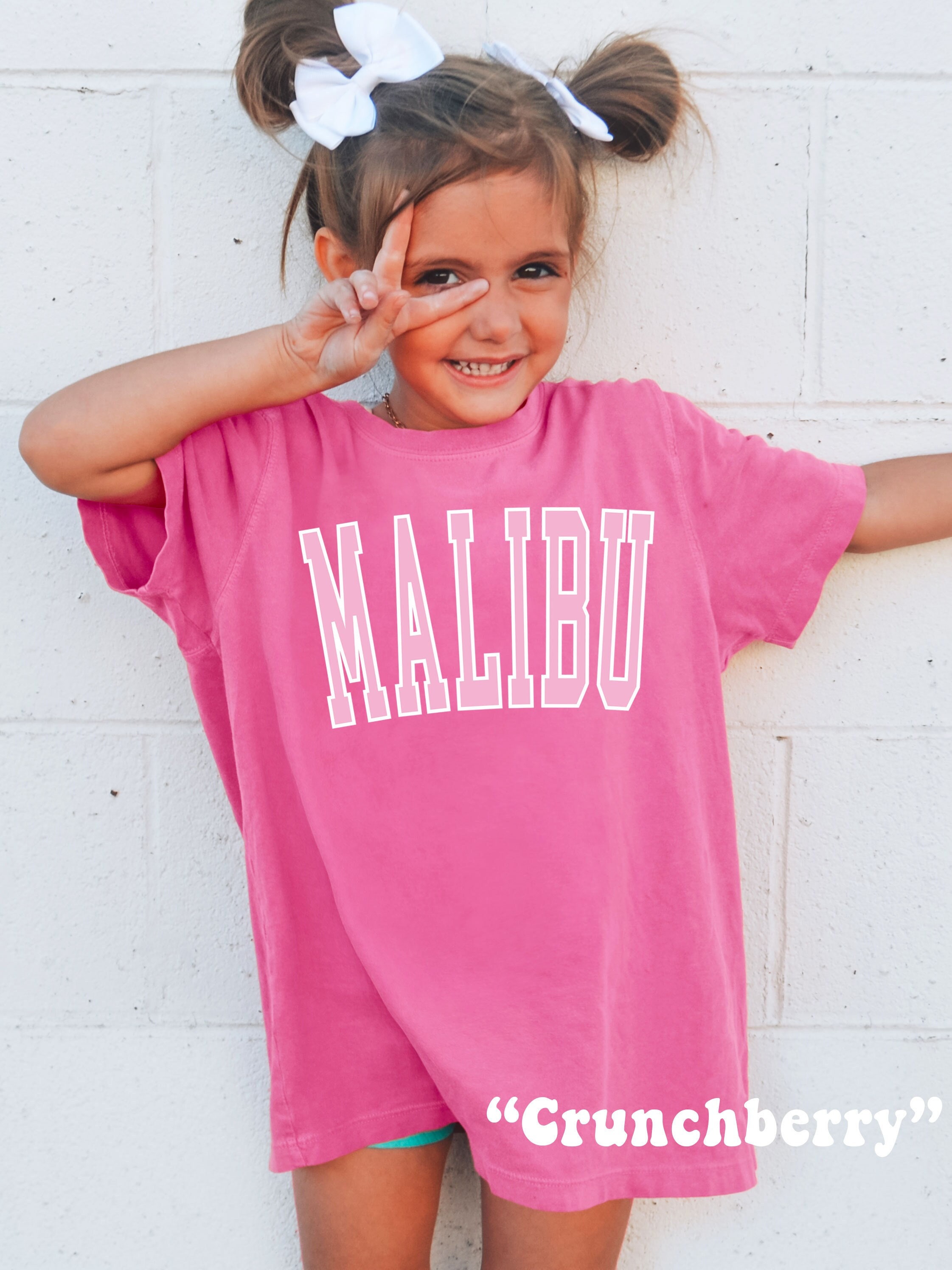 Kids Comfort Colors® Tshirt Malibu Shirt Beach Bum Shirt Malibu T Shirt  Trendy Kids Clothes Malibu Tshirt Preppy Kids Clothes California - Etsy