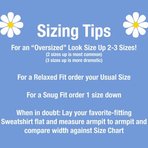 Pu&ograve; includere: Consigli sulle taglie per l'abbigliamento. Per un look oversize, aumenta la taglia di 2-3. Per una vestibilit&agrave; comoda, ordina la tua taglia abituale. Per una vestibilit&agrave; aderente, ordina una taglia in meno. In caso di dubbio, metti la tua felpa preferita piatta e misura da ascella a ascella e confronta la larghezza con la tabella delle taglie.