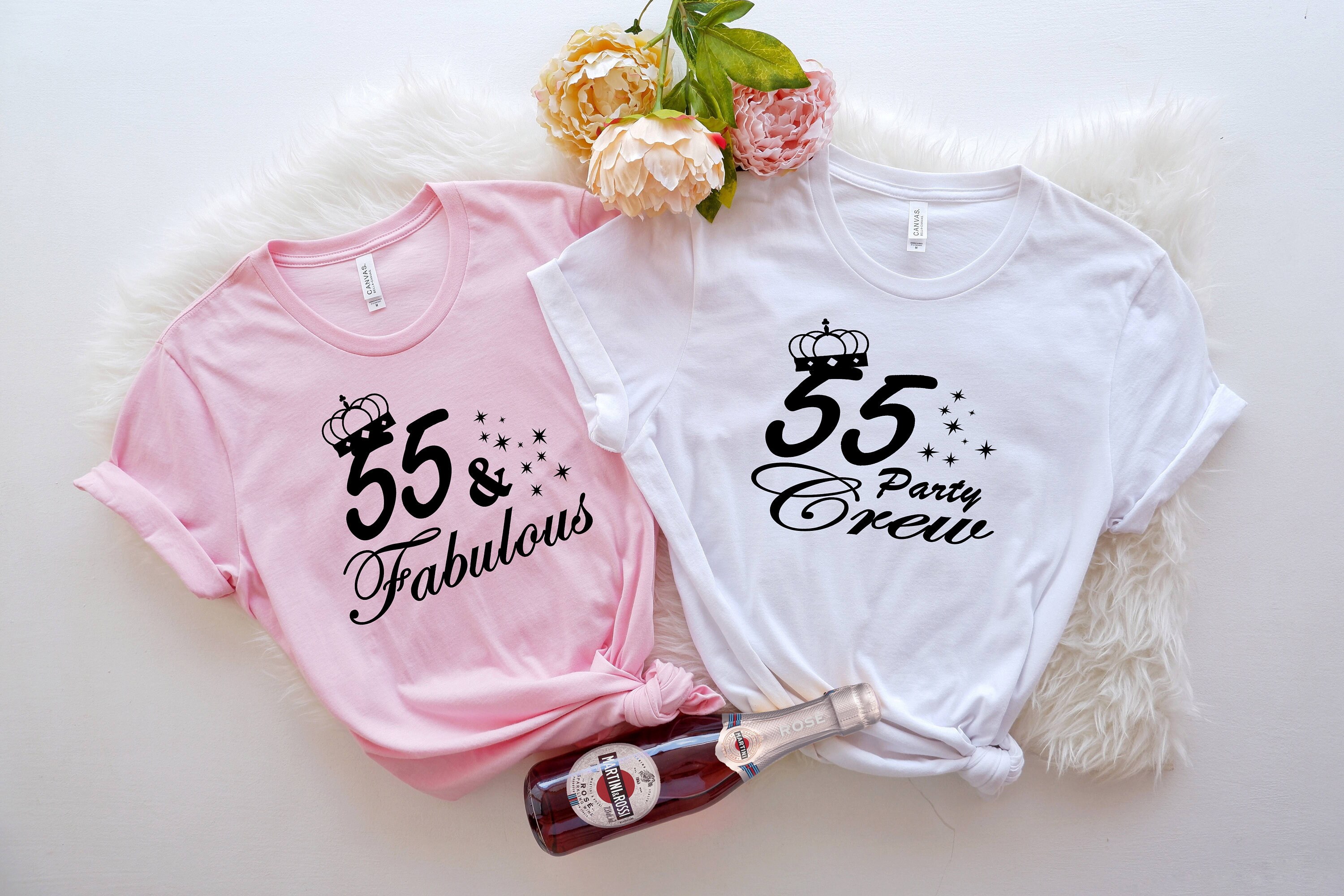 Birthday Shirts 55th Birthday Shirt Birthday Party Crew | Etsy