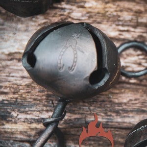 Hand Forged Krampus Bells - Large - Blacksmith made