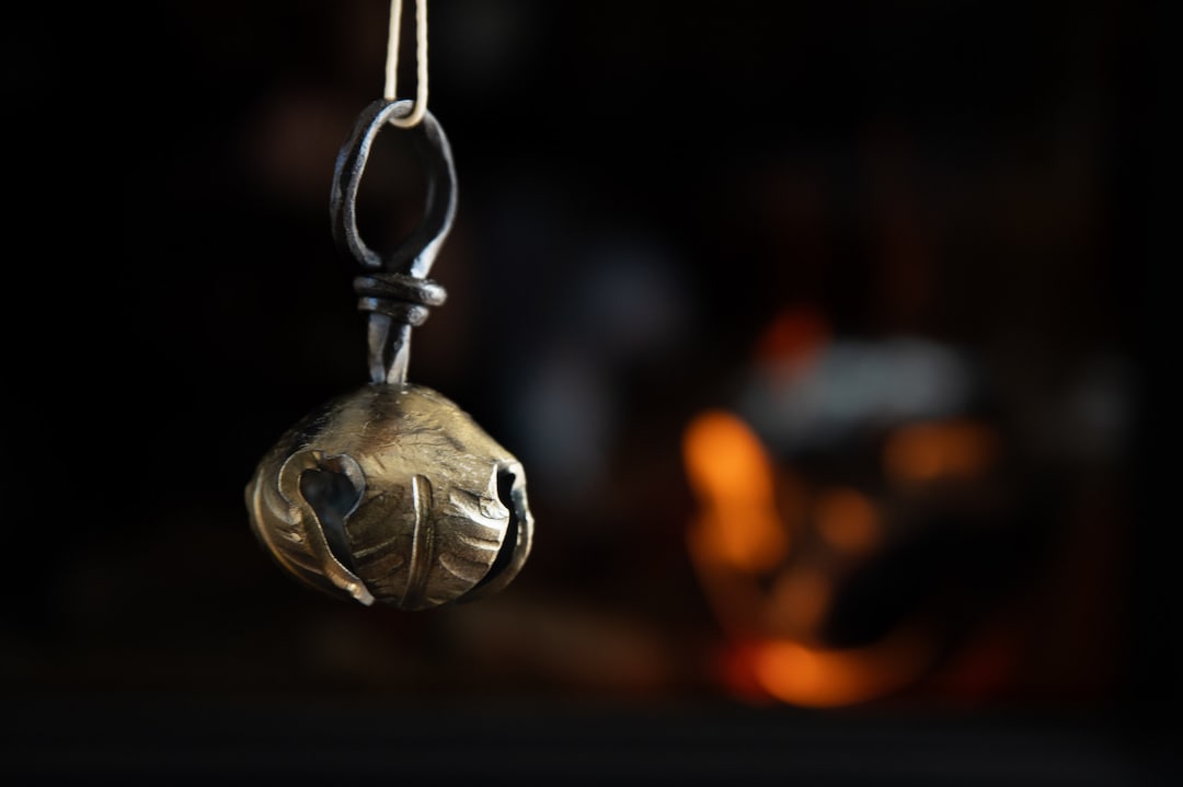 Jingle Bell Small Christmas Bell Small Sleigh Bell Hand Etsy