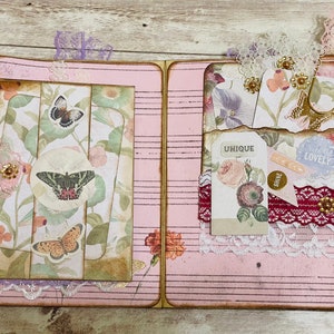 Vintage Themed Junk Journal. Handmade, Junk Journal Keepsake Gift - Etsy