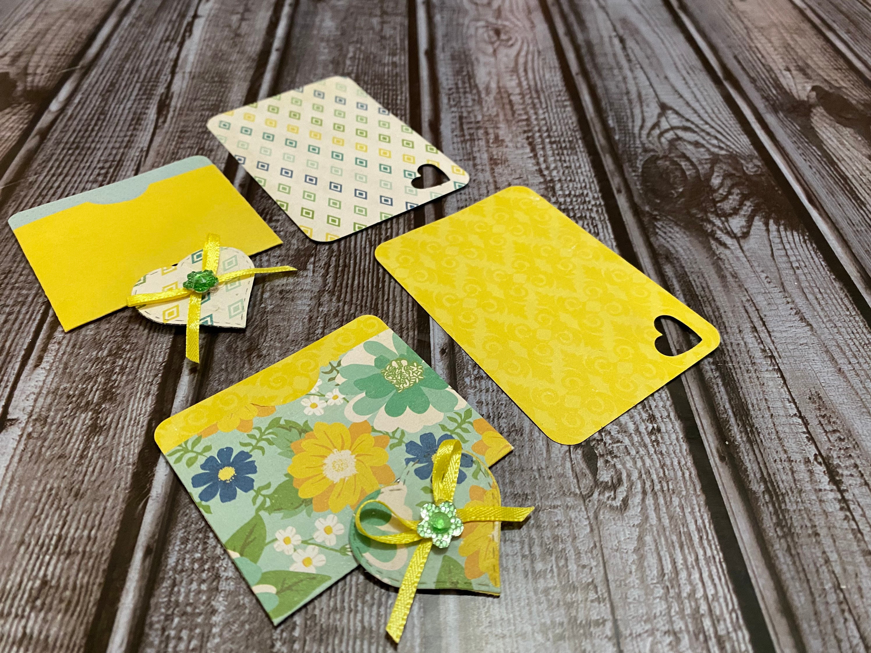 Small pockets for journals or albums Set of 2 junk journal Etsy