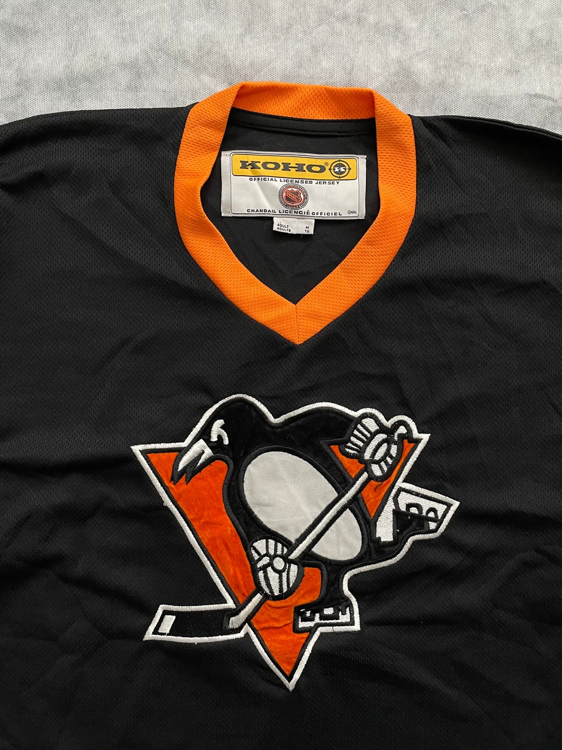 Vintage 90s KOHO Pittsburgh Penguins NHL Black Alternate | Etsy