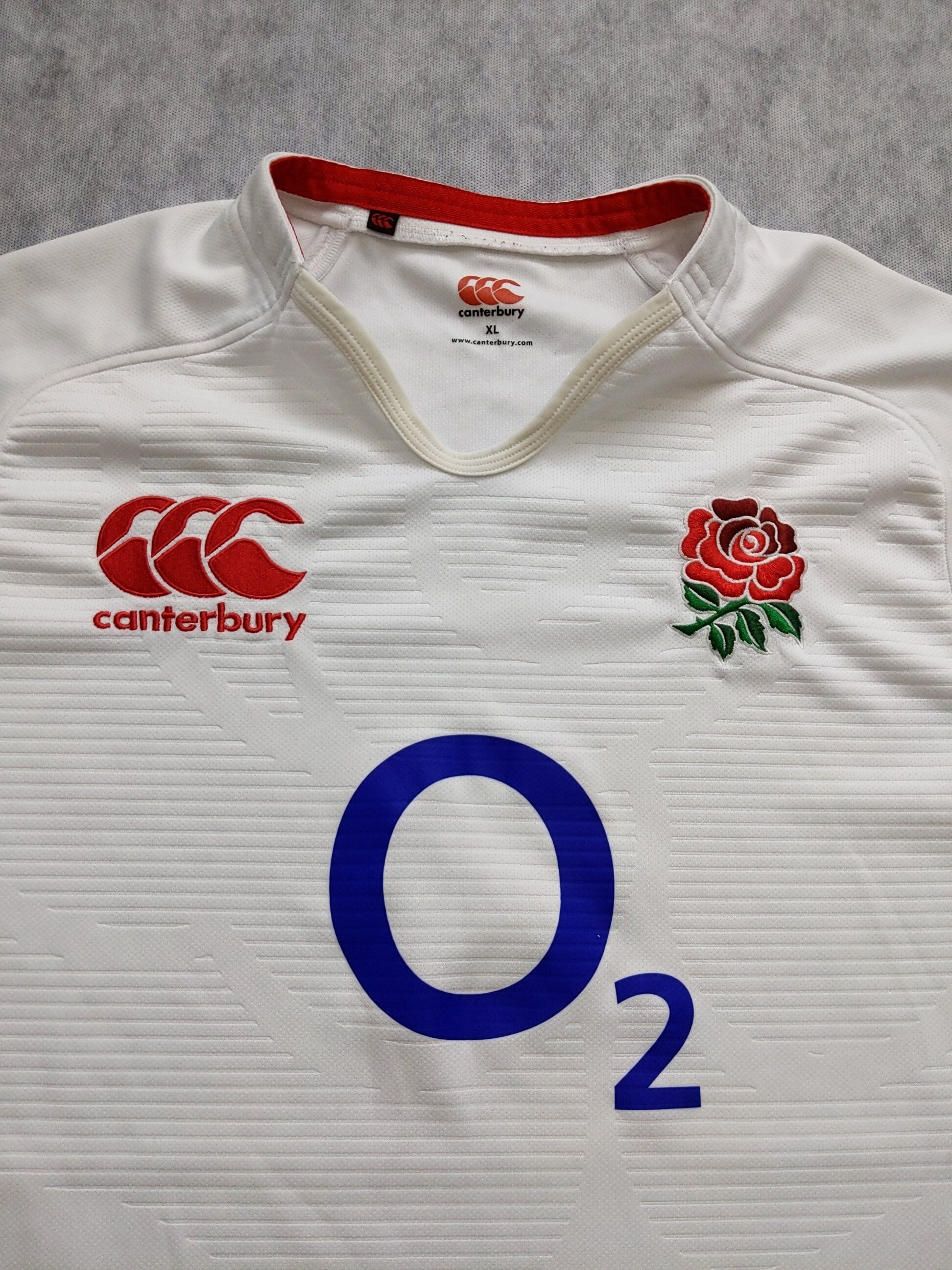 Inglaterra 2015 2016 2017 Casa O2 Rugby Union Camisa Jersey Etsy