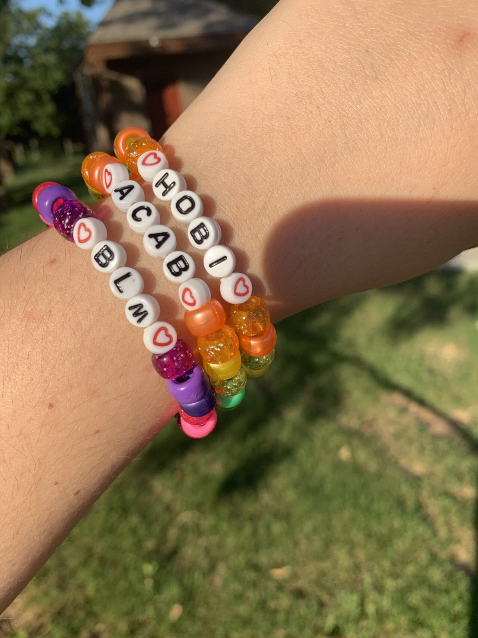 Custom Pony Bead Bracelets Etsy