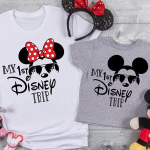 My First Disney Trip -Disney shirt - Minnie and Mickey - Disney Family Trip shirts-Disney Group t shirts.6