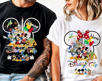 Aangepaste Disney-reis 2026 shirt, Disney-reis shirt, Disney familie vakantie shirt, Disney familie bijpassende shirt, Disneyland bijpassende shirts, 38