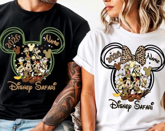 Custom Animal Kingdom Matching Shirts, Disney Animal Kingdom 2026 Shirt, Disney World Family Matching Shirt, Disney Family Safari Shirt
