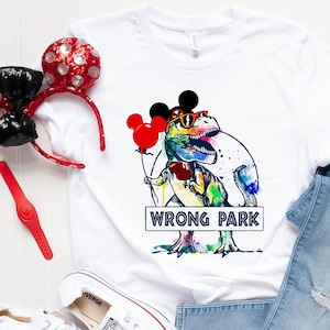 Wrong Park shirt, Disney shirt, Disney 2024 shirt, Disney Custom shirt, Disney Vacation Custom made T-shirt, Theme Parks