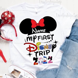 first trip to disney shirt