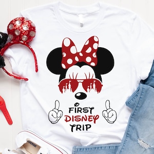 Disney shirt-My first Disney trip-family Disney shirt-matching Disney shirts-custom Disney shirts.