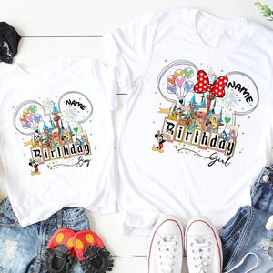 Disney Birthday Shirt, Custom Disney Birthday Shirt, Disney Birthday Boy Shirts, Disney Birthday Family Trip Shirts, Disney Matching Shirts