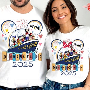 Disney Cruise 2025 shirt, Disney Cruise Family shirts, Disney Cruise Squad shirt, Minnie & Mickey Matching Family Disney Cruise shirt CV5
