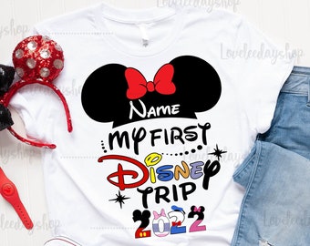 my first time at disney shirt