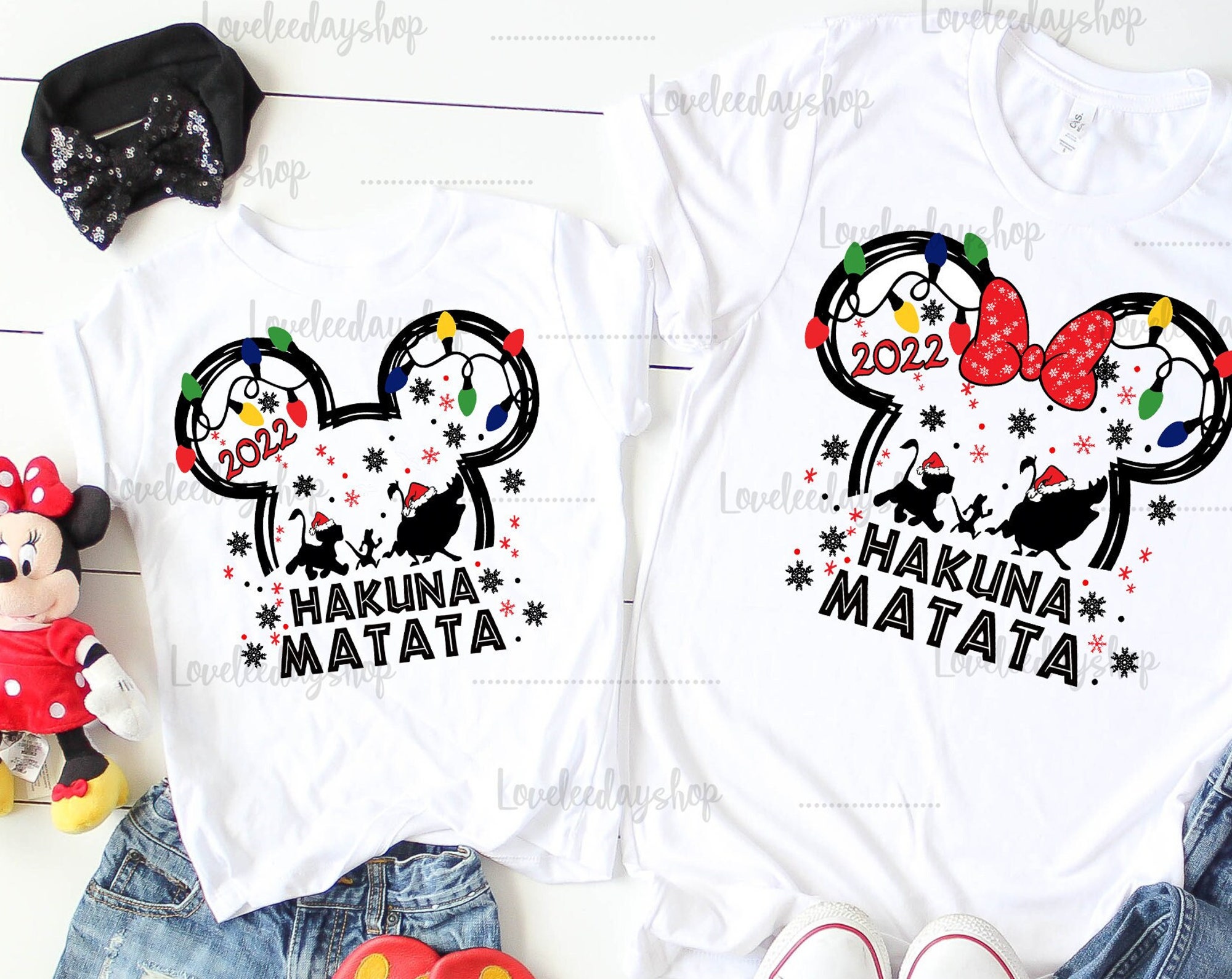 Discover Hakuna Matata Weihnachtsshirt, Hakuna Matata Disney Animal Kingdom T-Shirt