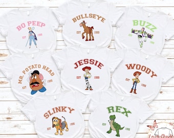 Disney Toy Story Shirt, Custom Toy Story Shirts, Woody Shirt, Buzz Shirt, Matching Disney Shirts, Disney Trip Shirts, ML68