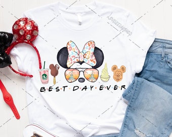 Best Day Ever tee,Minnie Disney shirt,Mickey Disney shirt, Custom Disney shirt, Cute Disney shirt.