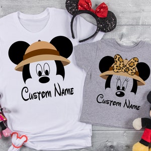Custom Animal Kingdom Family Shirt, Disney Safari 2025 Shirt, Disney World Family Shirt, Disney Birthday, Matching Family Shirt, Disney Trip