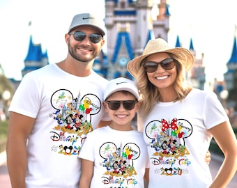 Camisetas personalizadas para viajes a Disney, camisetas de Disneyworld, camisetas de vacaciones en Disney, camisetas para parejas de Disney, camisetas a juego para familias de Disney, viajes a Disney