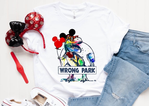Wrong Park Shirt Disney Shirt Disney 2022 Shirt Disney - Etsy