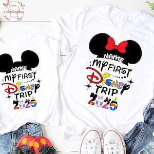 My first Disney Trip, Matching Disney Shirts ,Disney vacation ,Disney family shirts, Disney kids shirts ,Disney family matching shirts  DF1