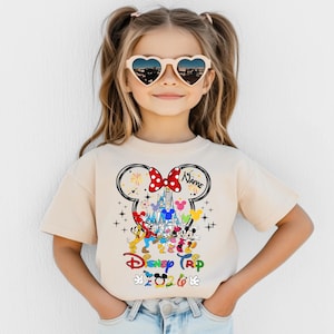 Custom Disneyworld Family Trip Shirt, Disney Family Vacation Shirt, Personalized Family Matching Shirt, Disney Custom Minnie & Mickey Shirt image 6