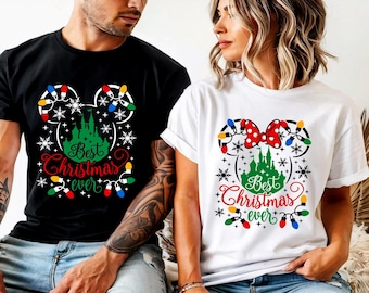 Custom Disney Christmas Shirt, Personalized 2026 Disney Christmas Shirt, Matching Family Disney Christmas Shirt, Disney Trip 2026 Christmas