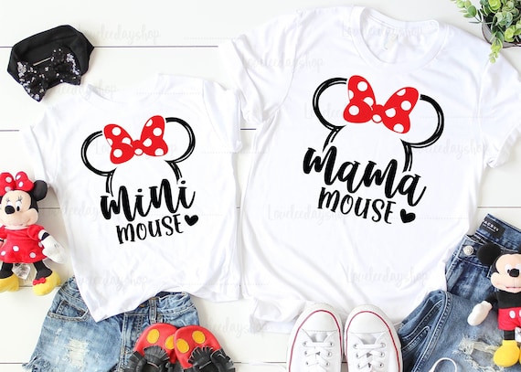 Disney Mom and Daughter Matching shirts, Disney Trip Shirts, Disney Shirt, Disney Family, Custom Disney Shirt ML29