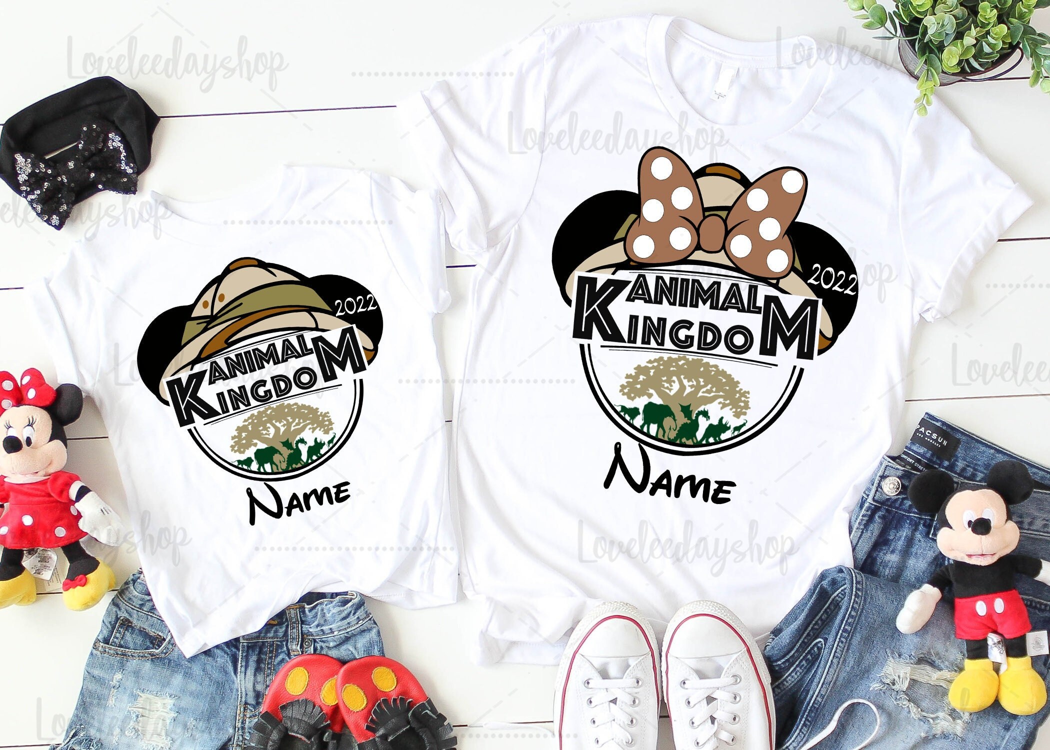 Discover Animal Kingdom Disney Familie Trip 2023 T-Shirt