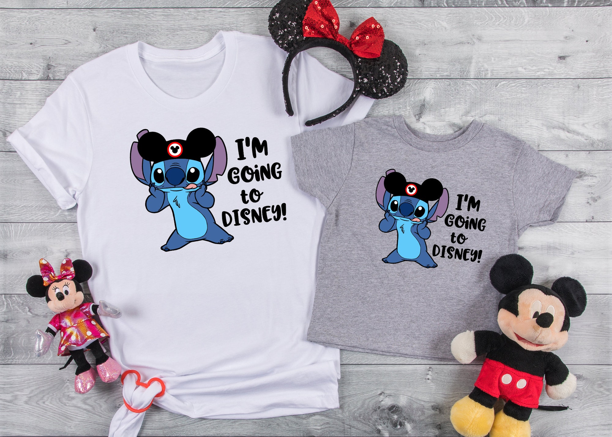 Discover Im Going To Disney - Disney Urlaub Lilo Und Maschen Familie Matching T-Shirt