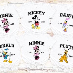 Niestandardowa koszulka Disneyworld, Disney Family Trip, Koszulka Disney All Character, Koszulka Mickey And Friends, Koszulka Disney Matching, Disney Group ML69