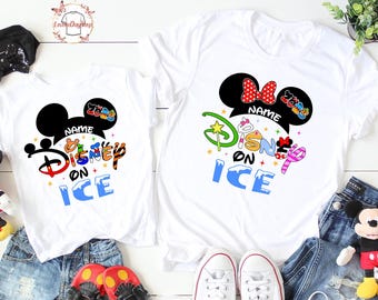 Disney On Ice Shirt, Custom Disney on Ice 2026 Shirts, Disney Matching Family shirts, Disney Shirt,Disney world Trip shirt, Disneyland Shirt