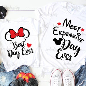 Disney Shirts, Disney Best Day Ever Shirt, Disney Trip Shirts, Disney Matching Shirts, Family Disney Trip Shirts, Disney Custom 2025 Shirts