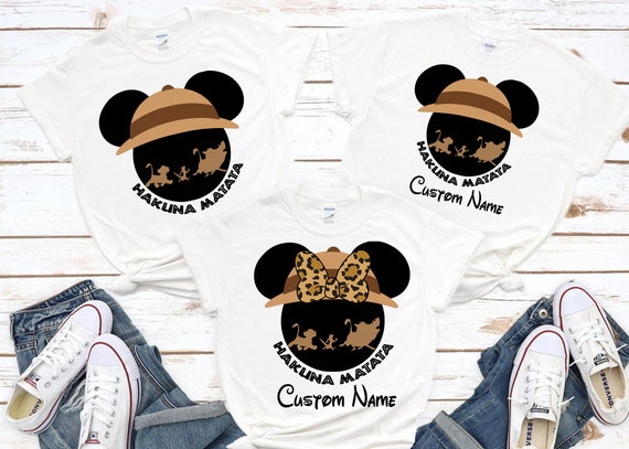 Custom Disney Animal Kingdom Shirts, Safari Family Matching Custom Disney Animal Kingdom Shirts, Safari Family Matching