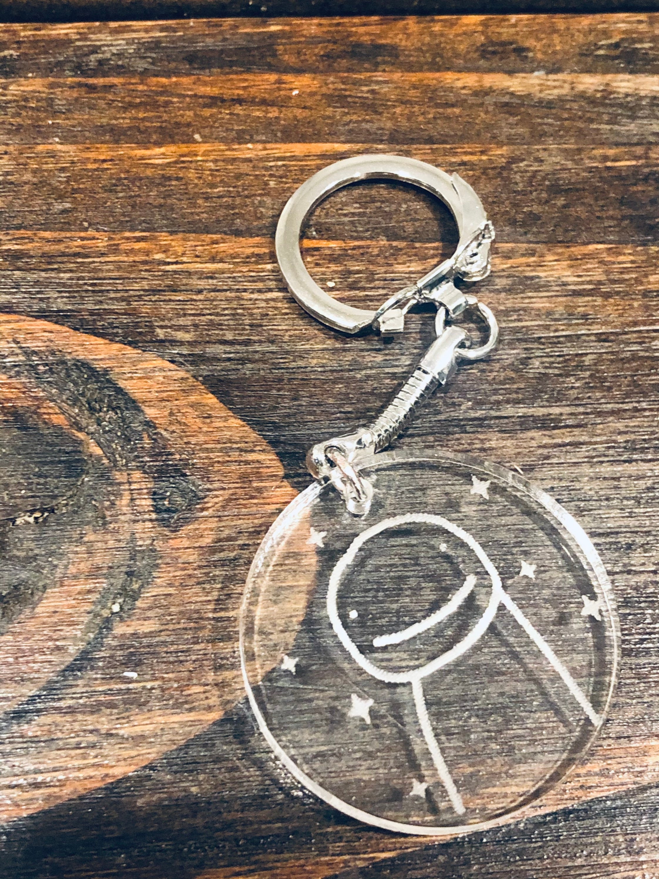 Personalized PLAY DREAM KEYCHAIN in acrylic Etsy.de