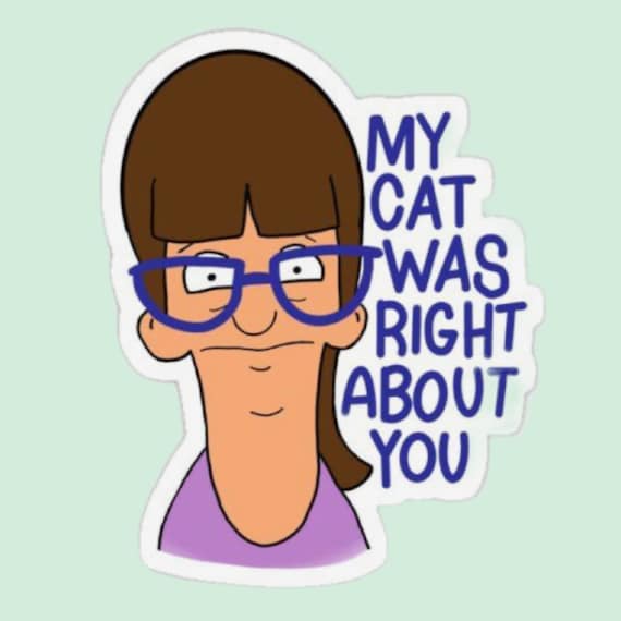 Bobs Burgers Gayle Vinyl Sticker OR Etsy