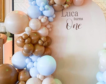 Teddy Balloon Arch Kit, PREMIUM Teddy Bear Baby Shower DIY Balloon Garland Kit, We Can Bearly Wait Baby Shower, 1st Birthday Balloons