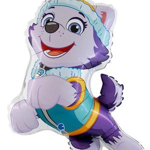 Licensed 33&quot; Paw Patrol Everest Foil Balloon– Party Decoration for Kids’ Birthday, Paw Patrol Theme