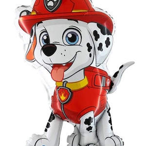 Licensed 34&quot; Paw Patrol Marshall Foil Balloon – Party Decoration for Kids’ Birthday, Paw Patrol Theme