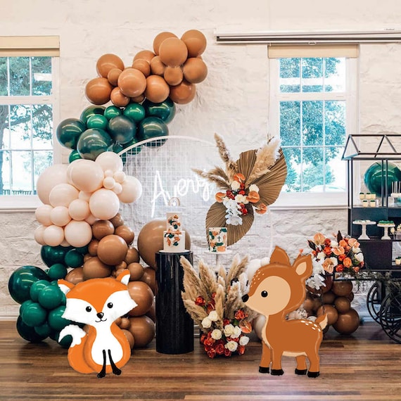 Folienballon Waldtiere – Waschbär, Ca. 60 Cm, Für Luft Oder Helium
