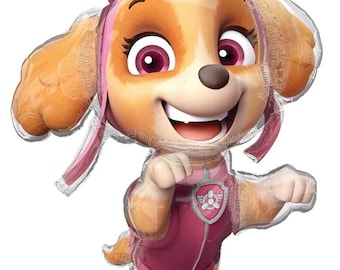 Lizenzierter Skye Folienballon – 36" Paw Patrol Girl Decor | Ellie’s Party Versorgung