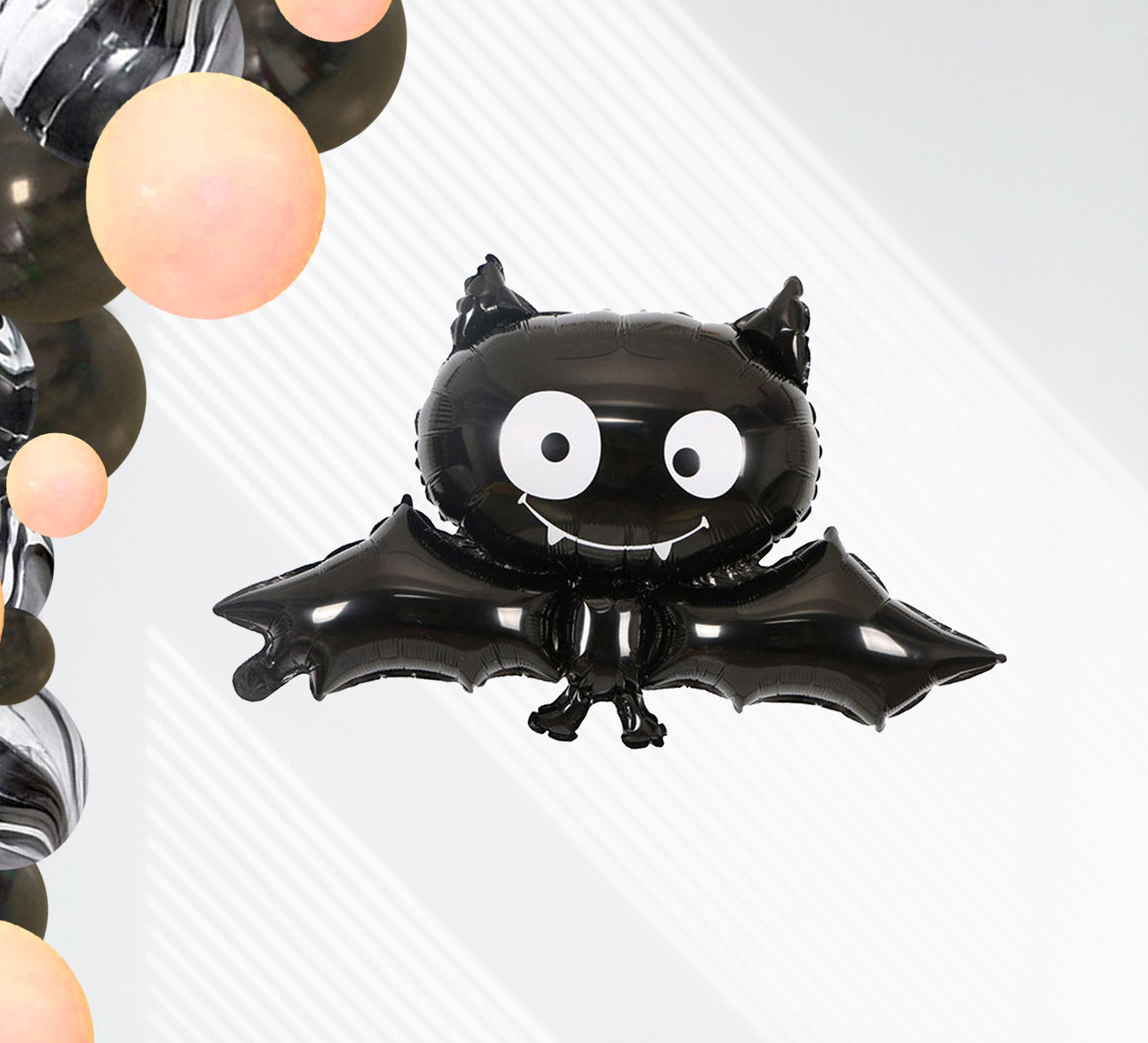 Cute Black Bat Halloween Party Balloon Giant 42 Inches Etsy