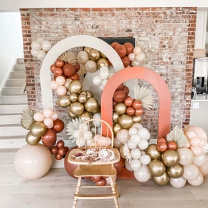 Globos de fiesta bohemios mate para despedidas de soltera y cumpleaños. Elige color y tamaño.