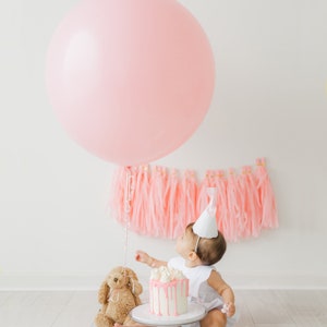 Giant Pastel Balloons, 36 3 foot, Pick Your Colors, Matte PREMIUM Extra Large Balloons in Baby Blue, Pink, Green, Purple, Peach, Yellow image 5