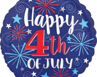 "Happy 4th of Jul 2019 Folienballon / Partydeko ""Junger Bruder"" ."
