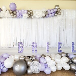 Kit de arco de globos personalizado para fiestas de segundo cumpleaños, kit de guirnalda de globos personalizada para segundo cumpleaños, globos para cumpleaños de niño o niña de dos años imagen 6