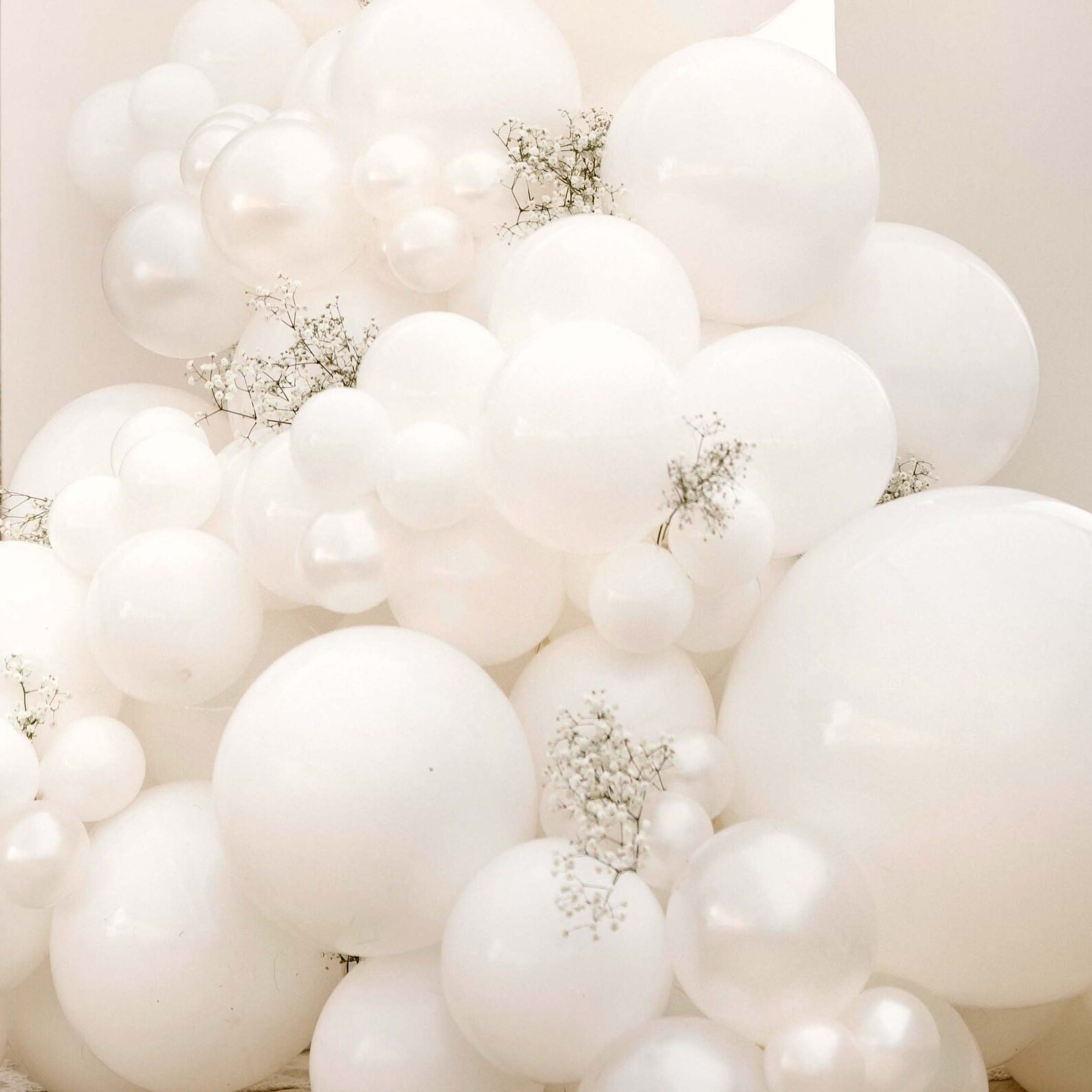 White Balloon Garland Kit PREMIUM White Wedding Backdrop - Etsy