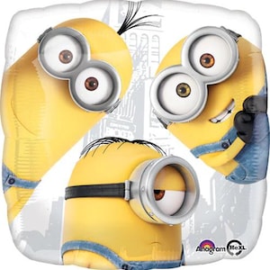 Licensed Minion Group Foil Balloon - Fun Party Centerpiece | 18 Inches